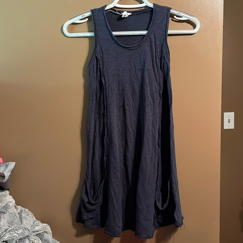 Navy blue dress